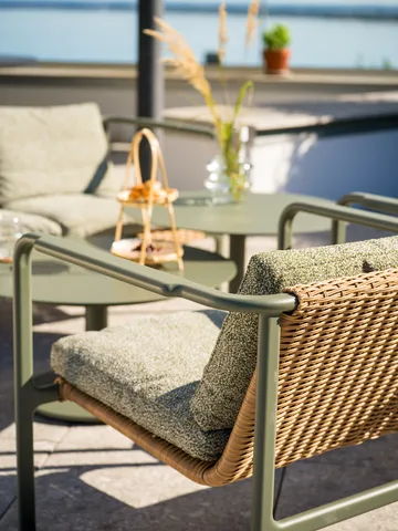 Poltrona Motty - Nordic green-teddy verde - Brafab