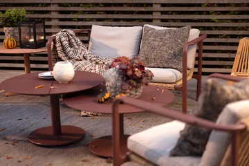 Poltrona Motty - Zin red-teddy beige - Brafab