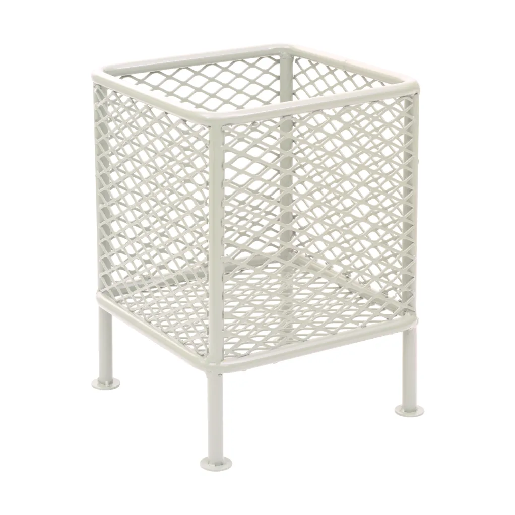 Portacandela Haru, Pearl white, 31 cm Brafab