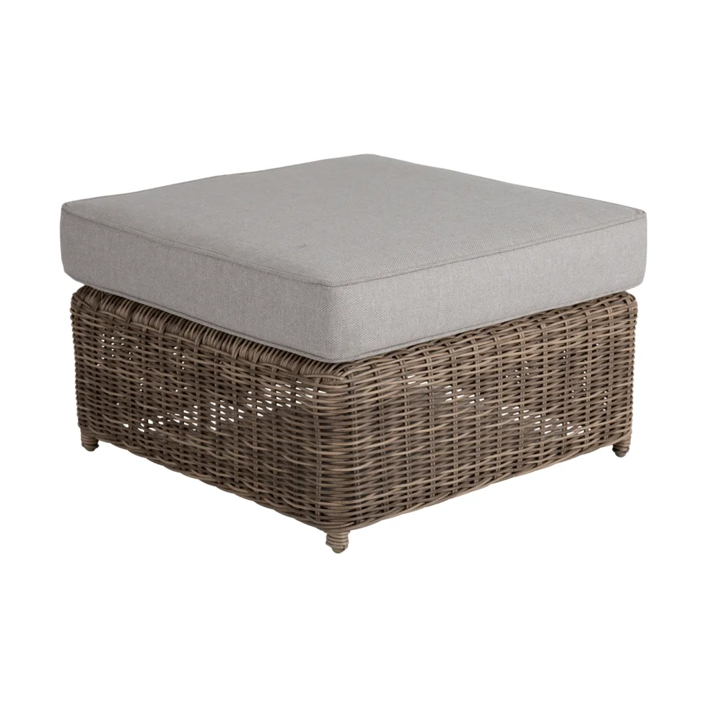 Pouf Glendon, Rustic-beige Brafab