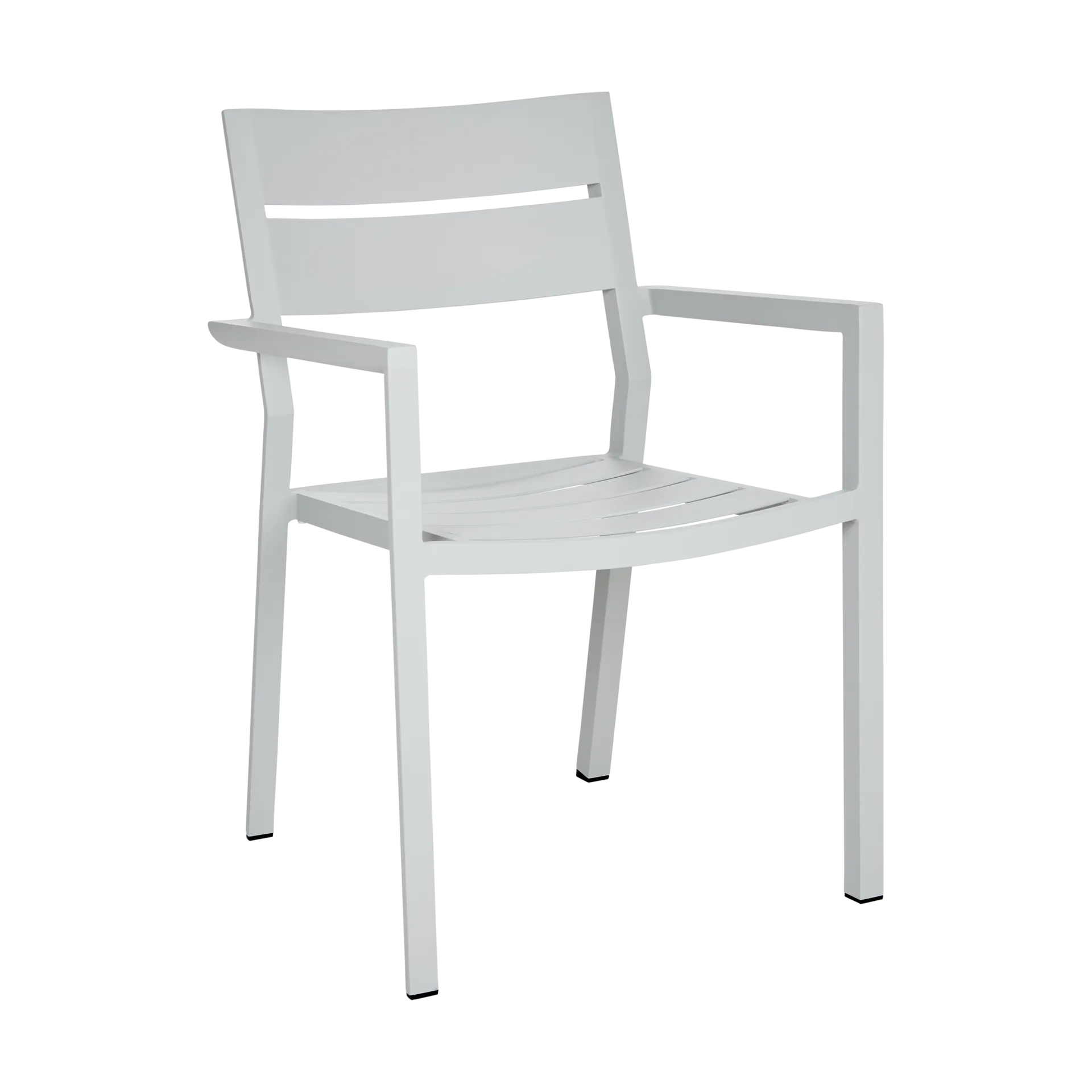 Sedia con braccioli Delia, Light grey Brafab