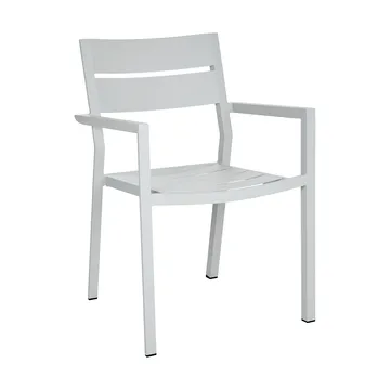 Sedia con braccioli Delia - Light grey - Brafab