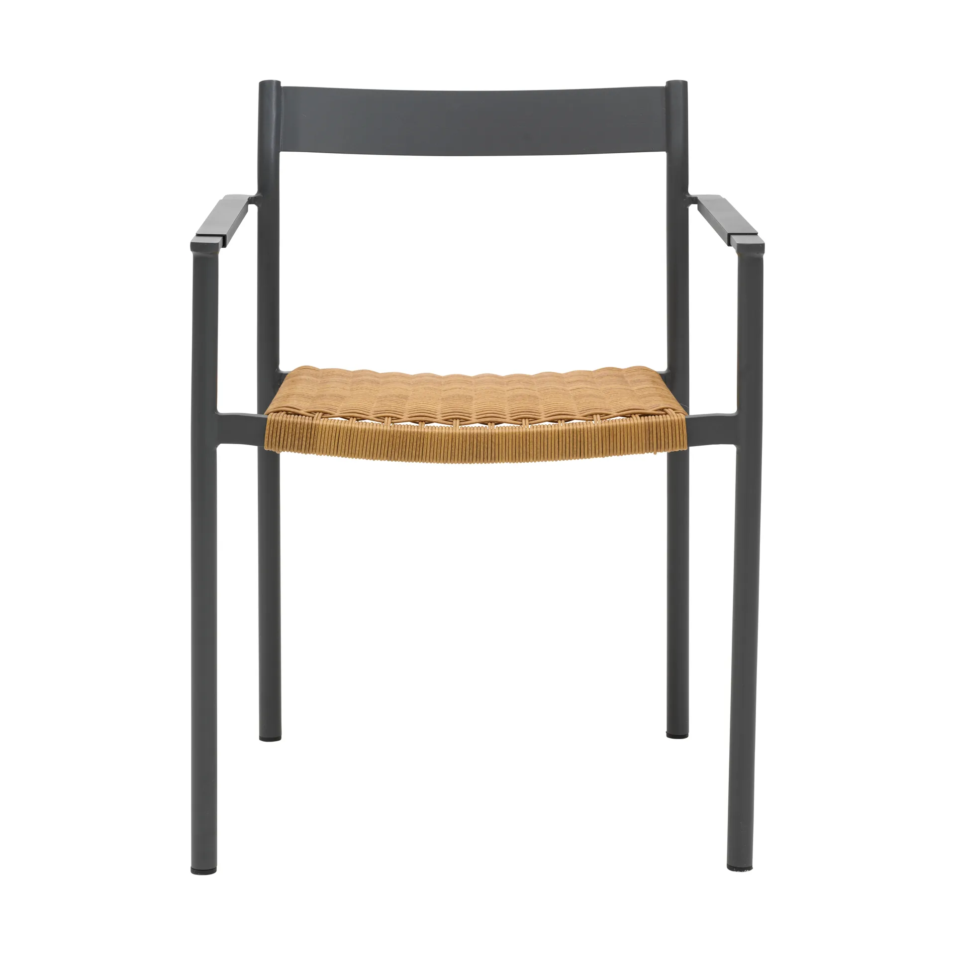 Sedia con braccioli DK, Anthracite Brafab