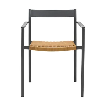 Sedia con braccioli DK - Anthracite - Brafab