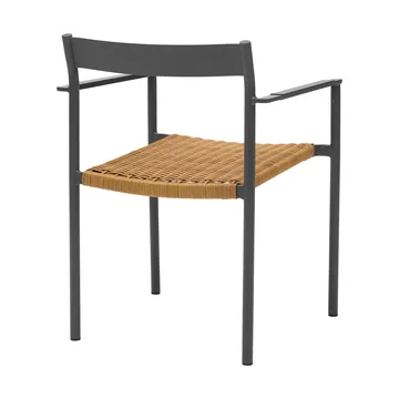 Sedia con braccioli DK - Anthracite - Brafab