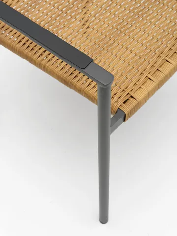 Sedia con braccioli DK - Anthracite - Brafab