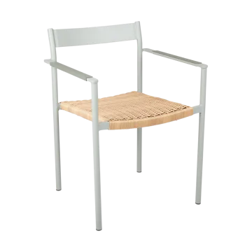 Sedia con braccioli DK - Dusty green - Brafab