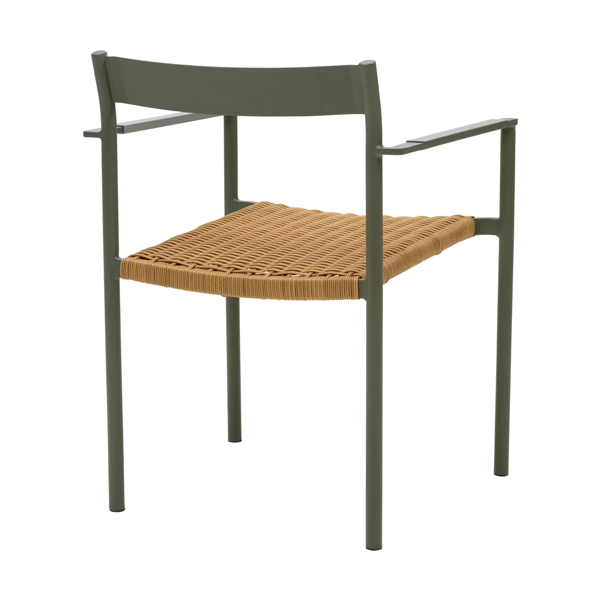 Sedia con braccioli DK, Nordic green Brafab