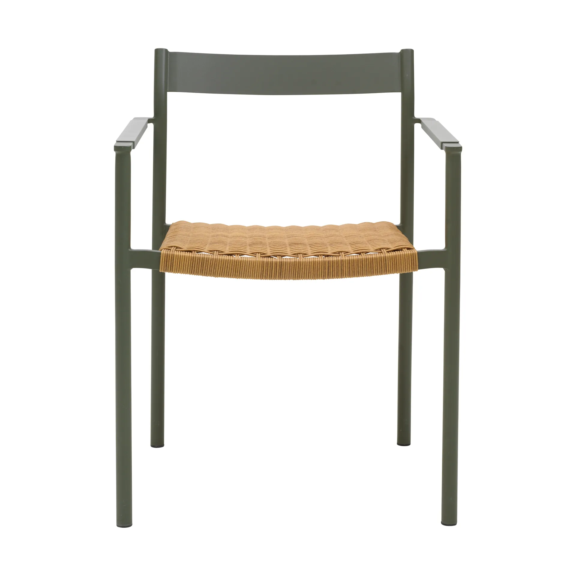 Sedia con braccioli DK, Nordic green Brafab