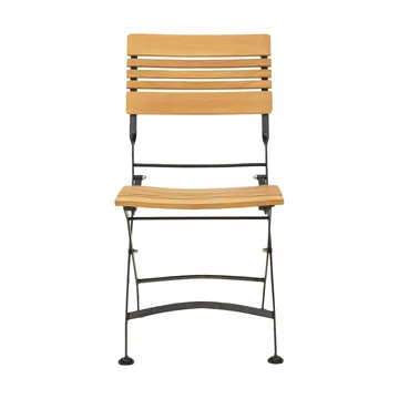 Sedia da pranzo Brewer - Nero-teak - Brafab