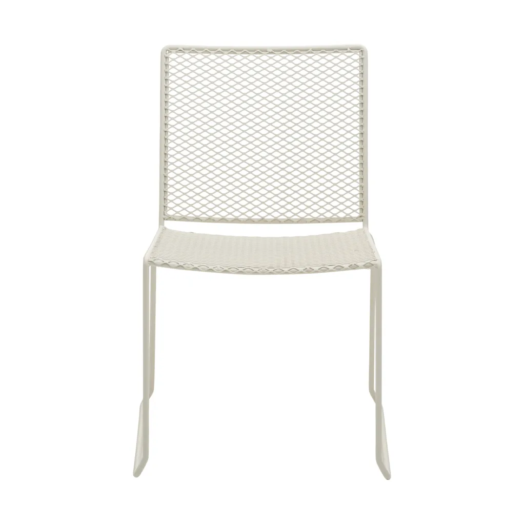 Sedia da pranzo Haru, Pearl white Brafab
