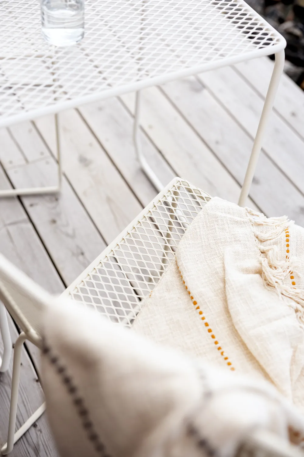 Sedia da pranzo Haru, Pearl white Brafab