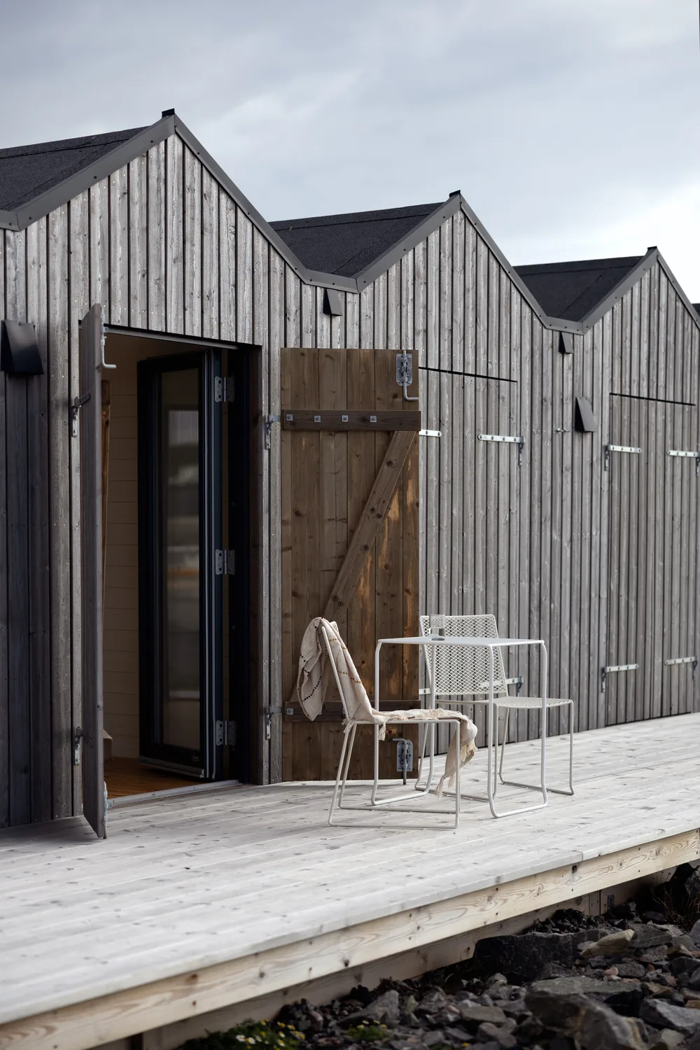 Sedia da pranzo Haru, Pearl white Brafab