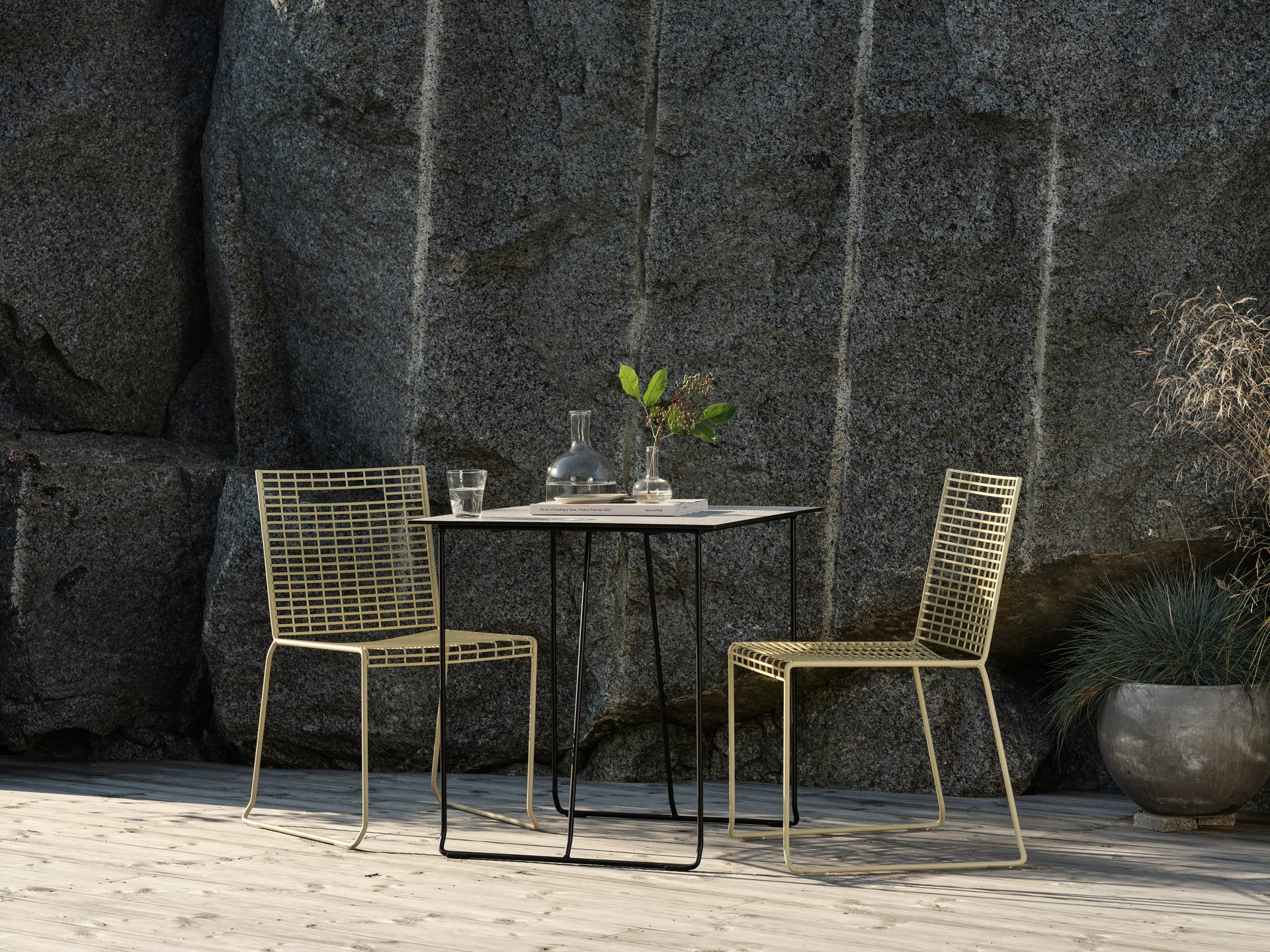 Sedia Sinarp, Dusty green Brafab