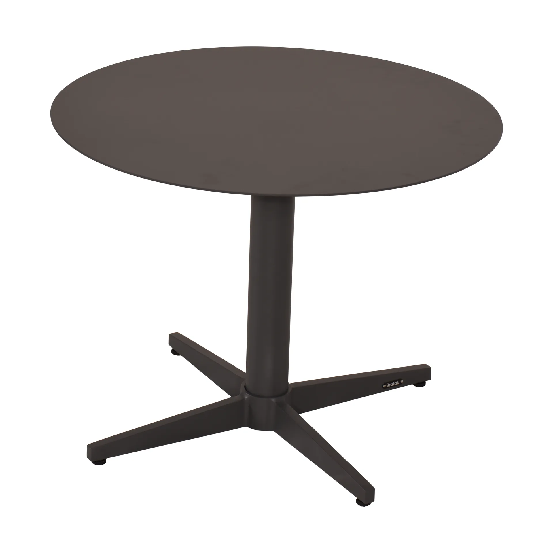 Tavolino Mill, Anthracite, Medium Ø60 cm Brafab