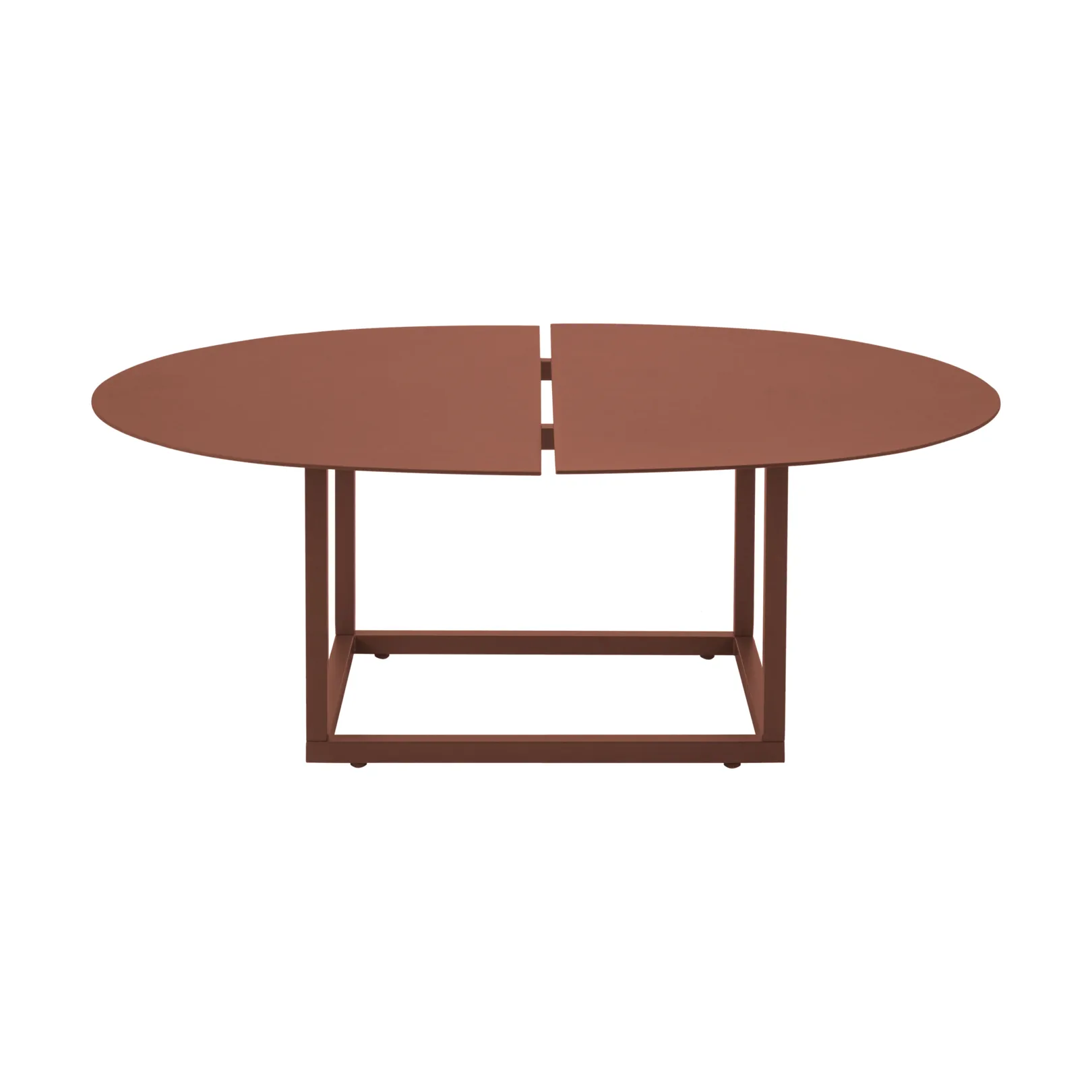 Tavolino Olive, Zin red, 110x80 cm Brafab