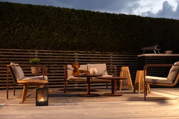 Tavolino Peace - Zin red, Ø80x46 cm - Brafab