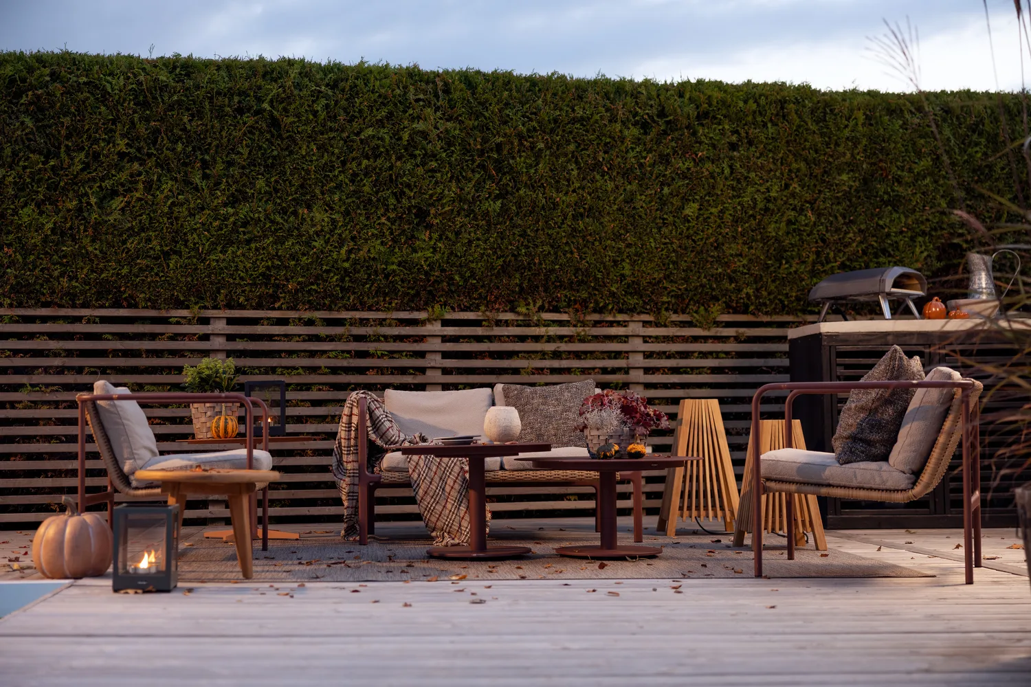 Tavolino Peace, Zin red, Ø80x46 cm Brafab