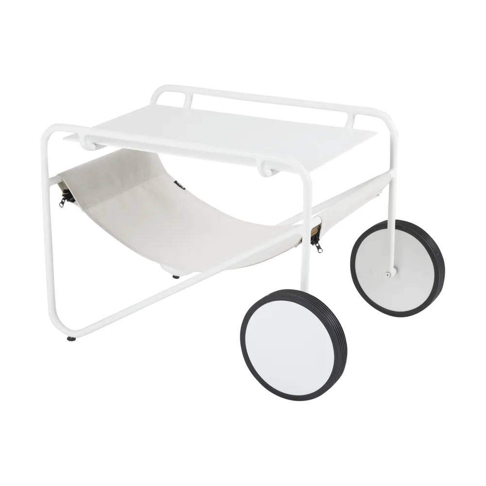 Tavolino Poul Table, White-off white, 72x44 cm Brafab