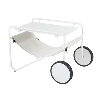 Tavolino Poul Table - White-off white, 72x44 cm - Brafab