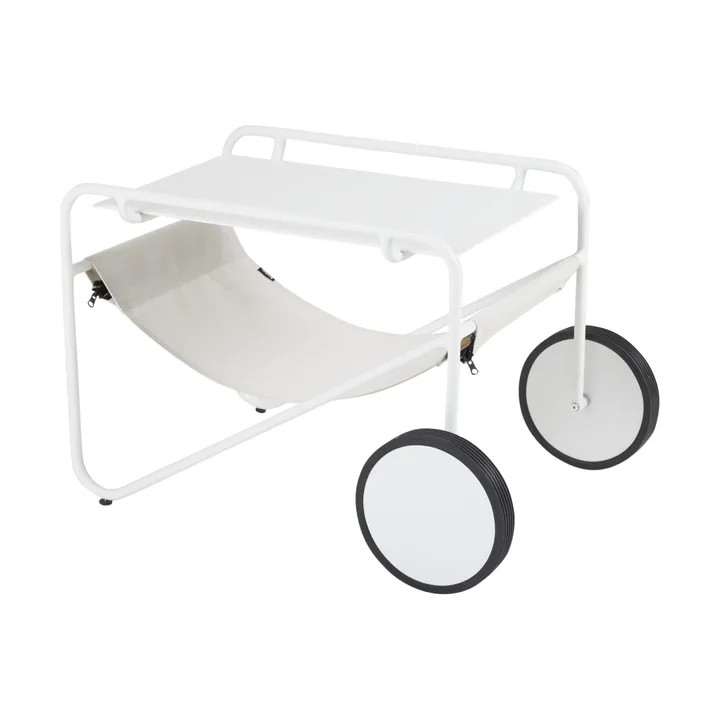 Tavolino Poul Table - White-off white, 72x44 cm - Brafab