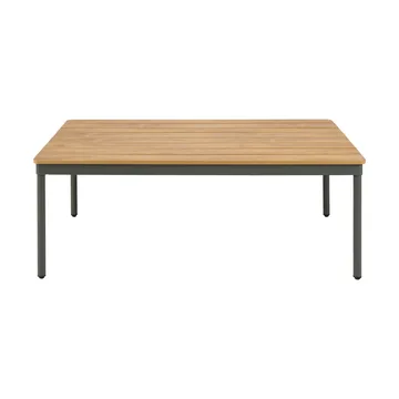 Tavolino Reno - Nordic green-natural wood, 110x70 cm - Brafab