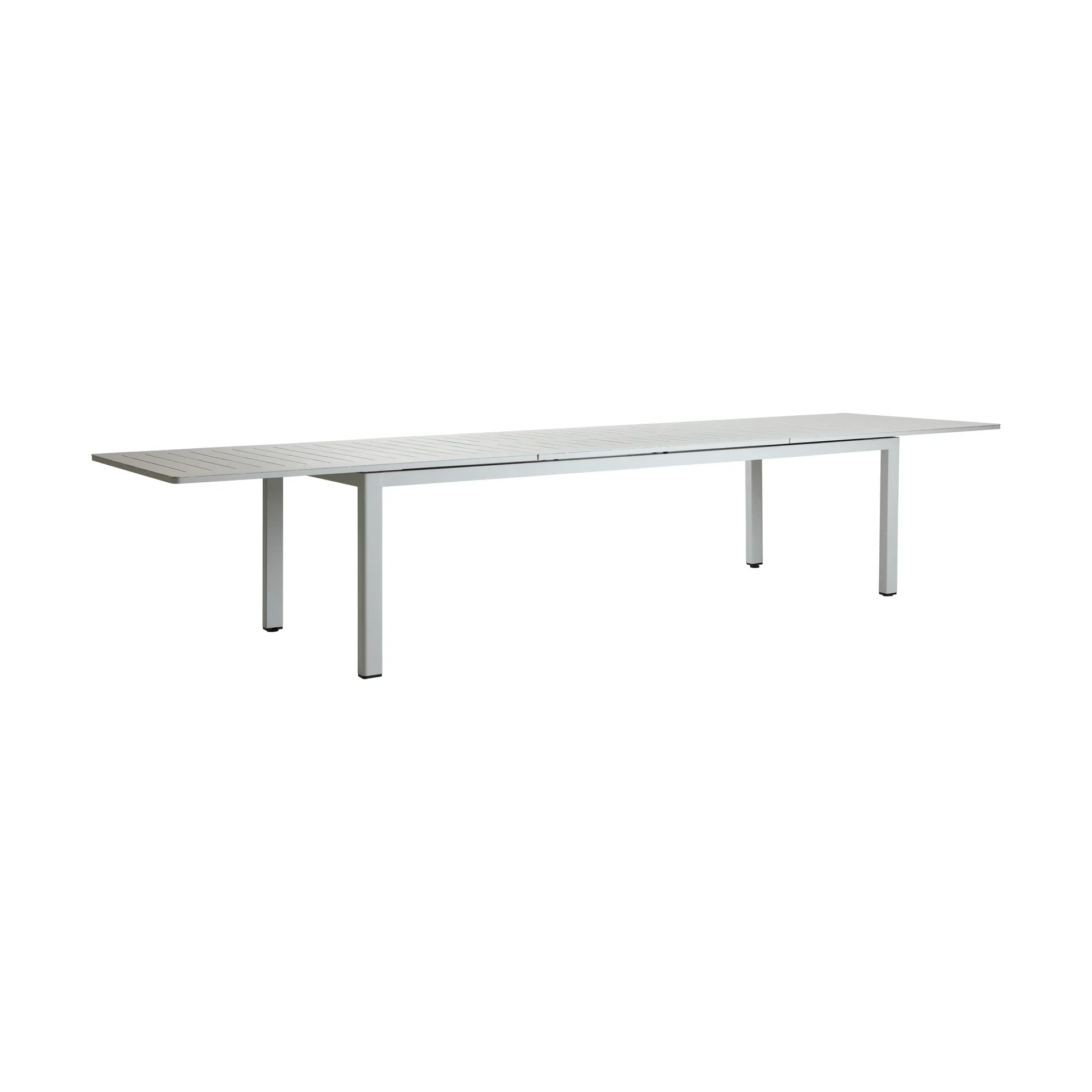 Tavolo da pranzo allungabile Lomma, Light grey XL 260-380 cm Brafab