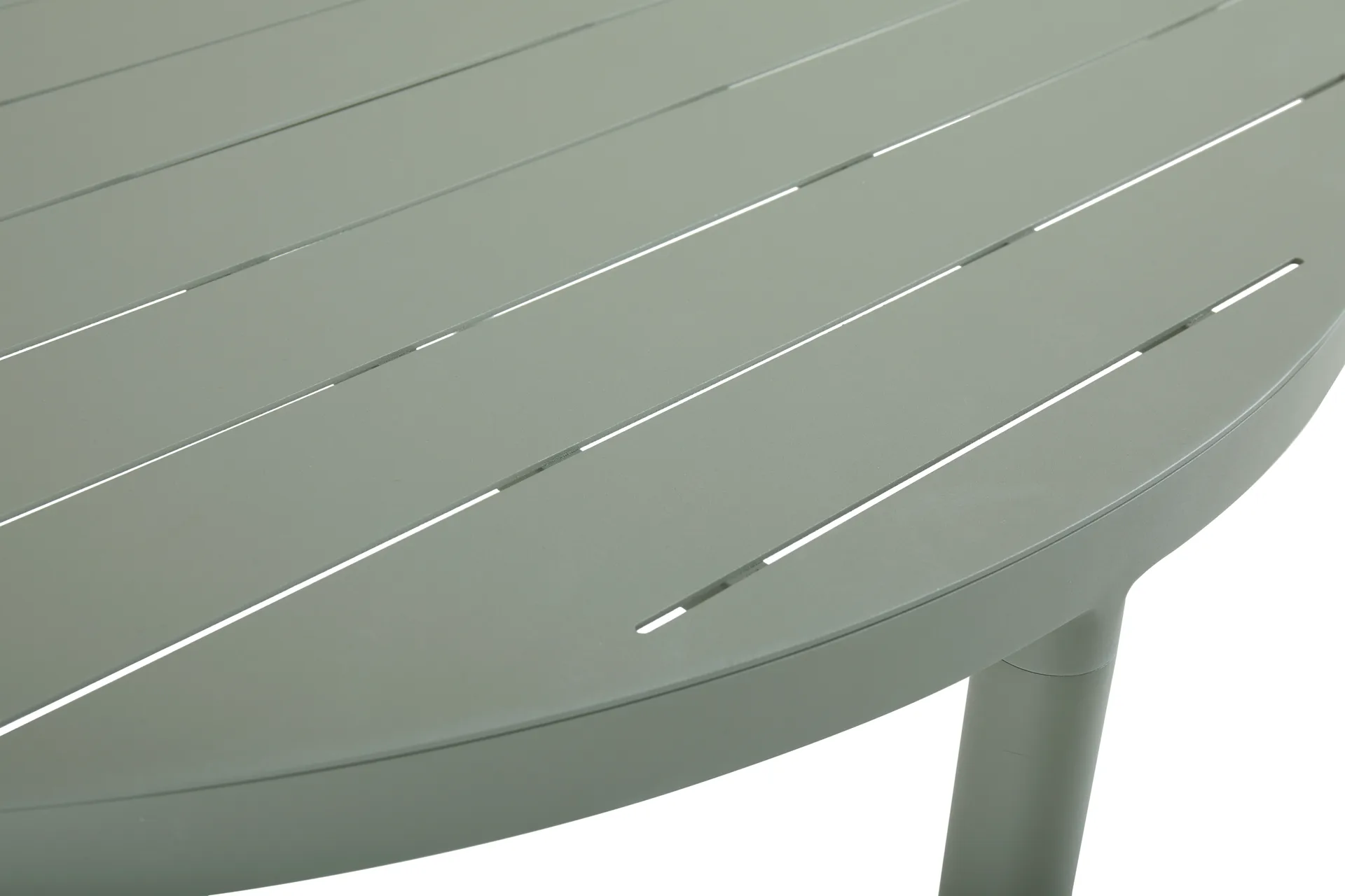 Tavolo da pranzo Bigby, Dusty green, Ø130 cm Brafab