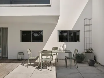 Tavolo da pranzo Bigby - Dusty green, 144x76 cm - Brafab