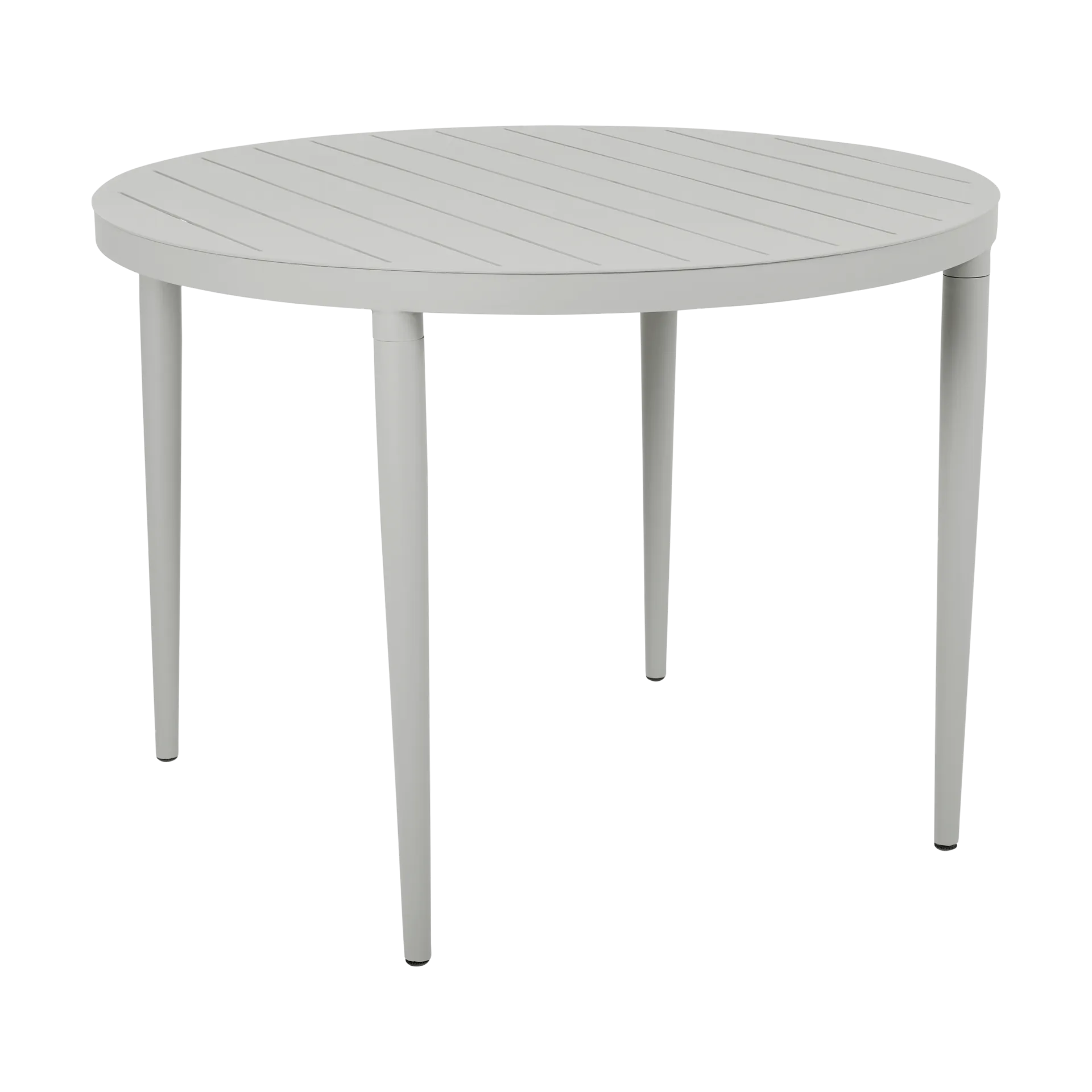 Tavolo da pranzo Bigby, Light grey, Ø100 cm Brafab