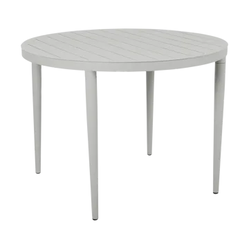 Tavolo da pranzo Bigby - Light grey, Ø100 cm - Brafab