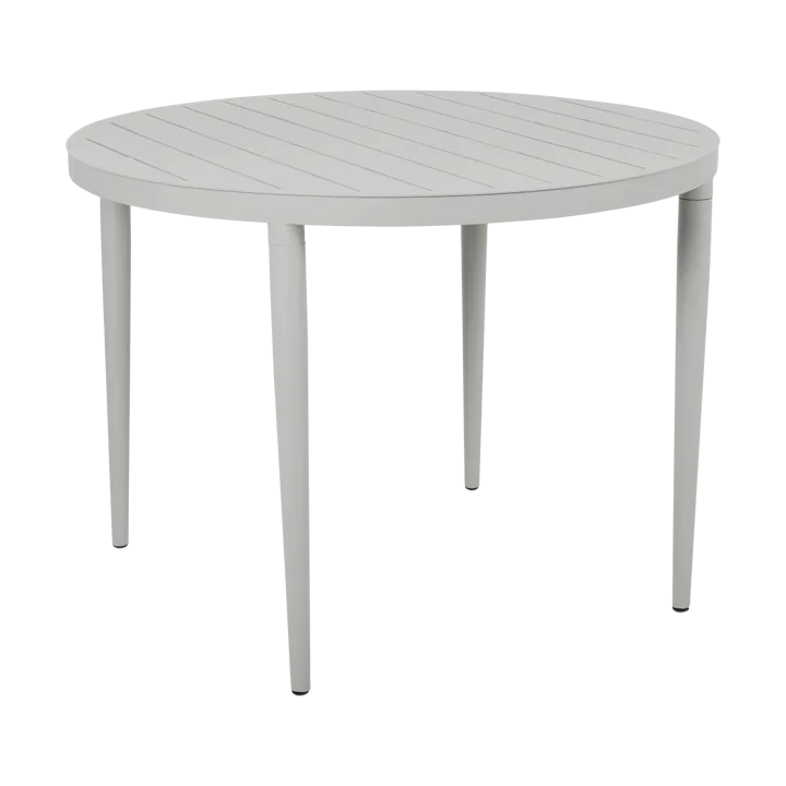 Tavolo da pranzo Bigby - Light grey, Ø100 cm - Brafab