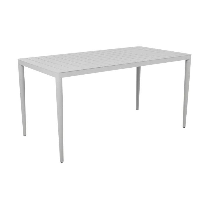 Tavolo da pranzo Bigby - Light grey, 144x76 cm - Brafab