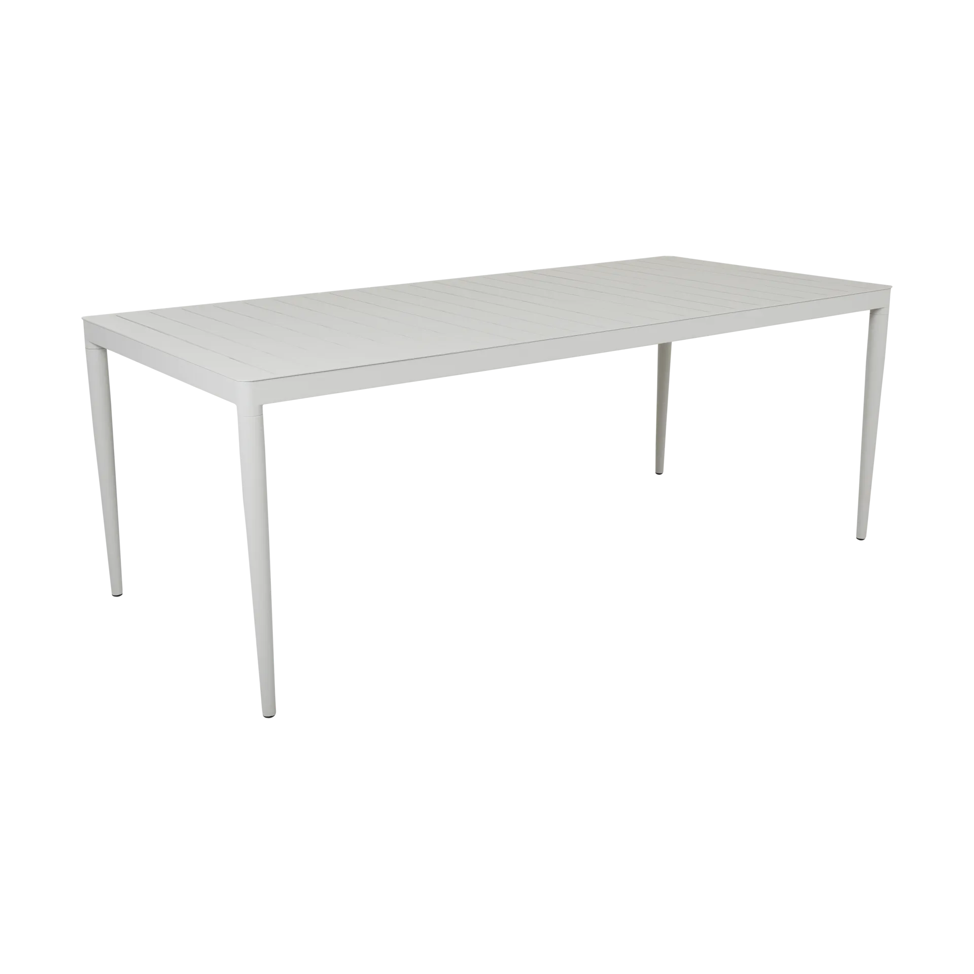Tavolo da pranzo Bigby, Light grey, 195x90 cm Brafab