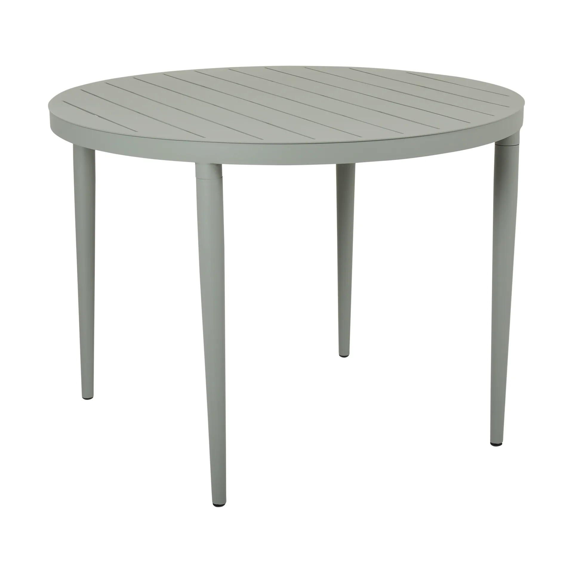 Tavolo da pranzo Bigby rotondo, Dusty green Ø100 cm Brafab
