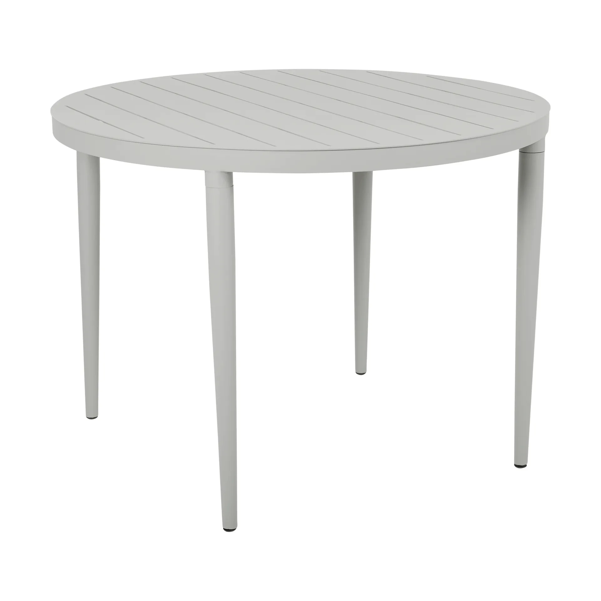Tavolo da pranzo Bigby rotondo, Light grey Ø100 cm Brafab