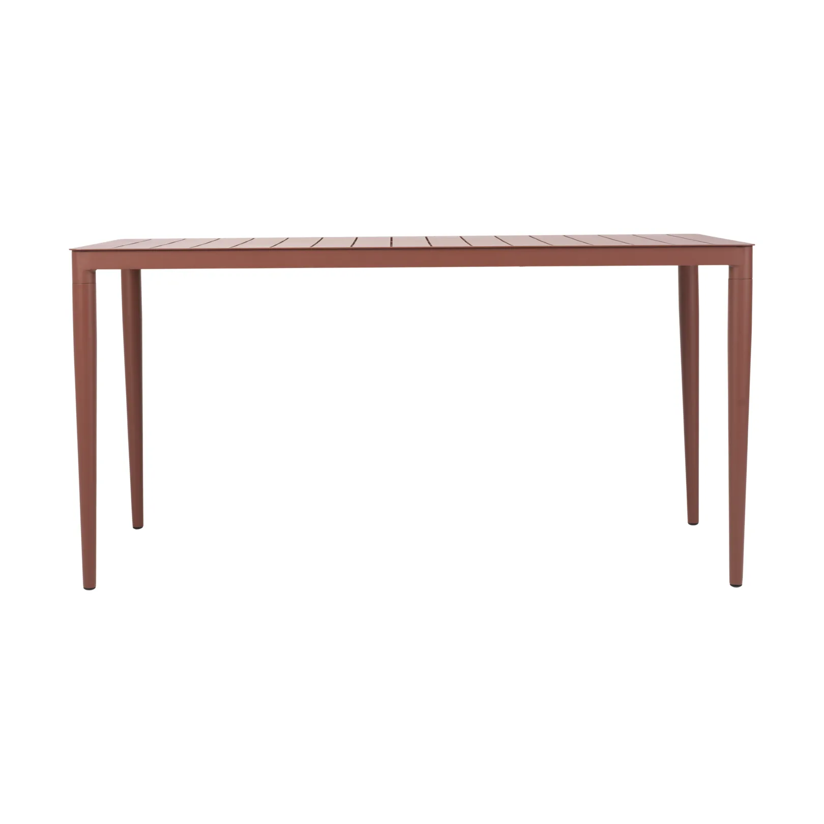 Tavolo da pranzo Bigby, Zin Red, 144x76 cm Brafab
