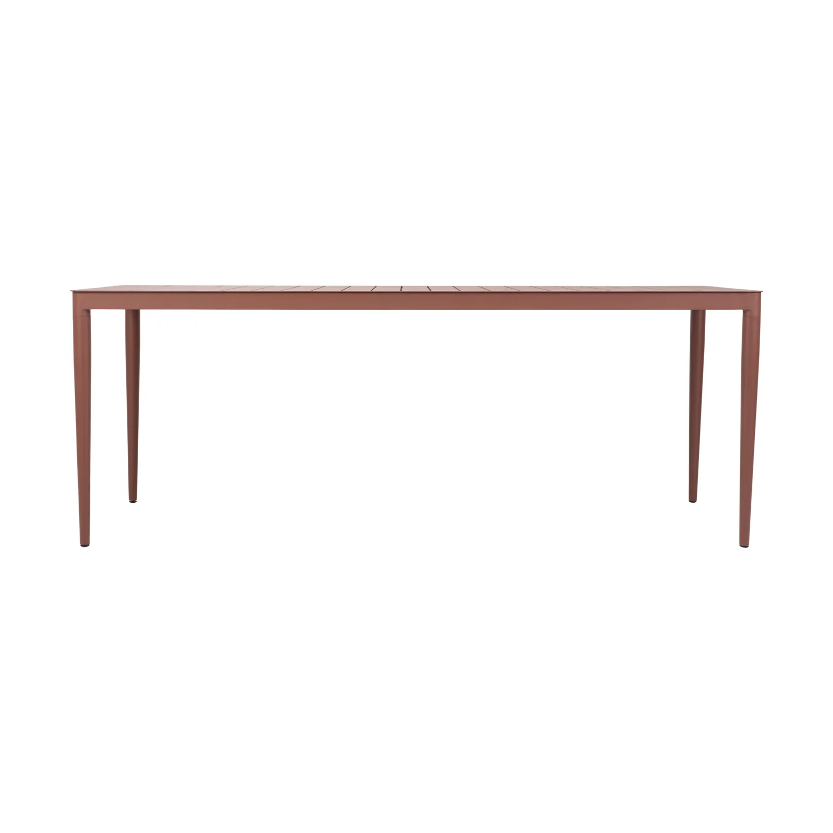 Tavolo da pranzo Bigby, Zin Red, 195x90 cm Brafab