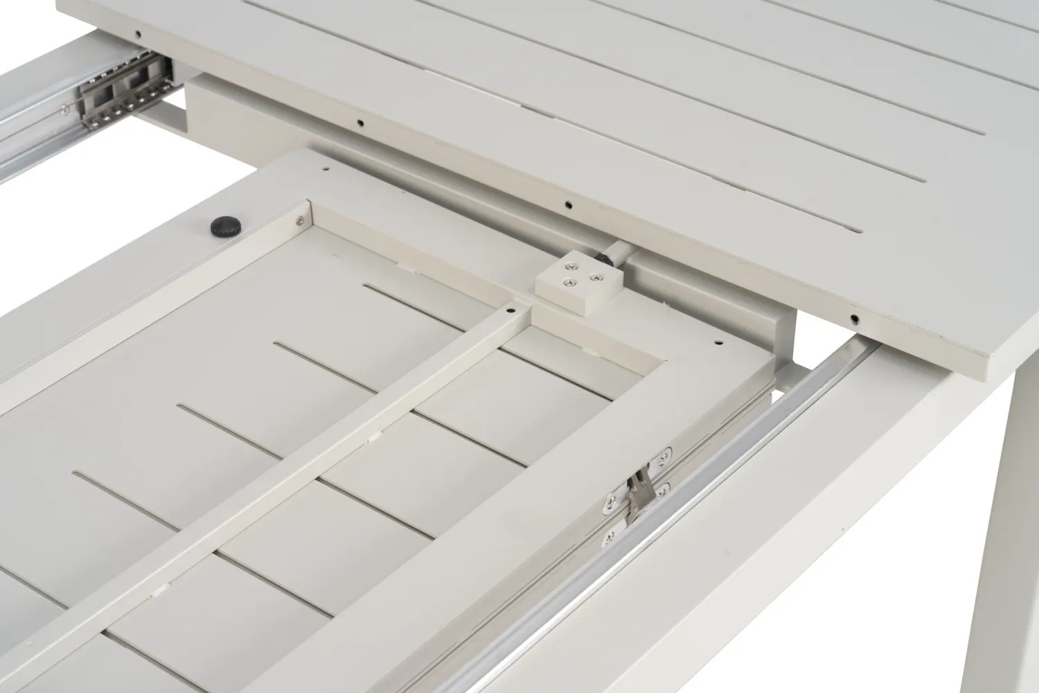 Tavolo da pranzo Lomma, Light grey, 132x80x73 cm Brafab