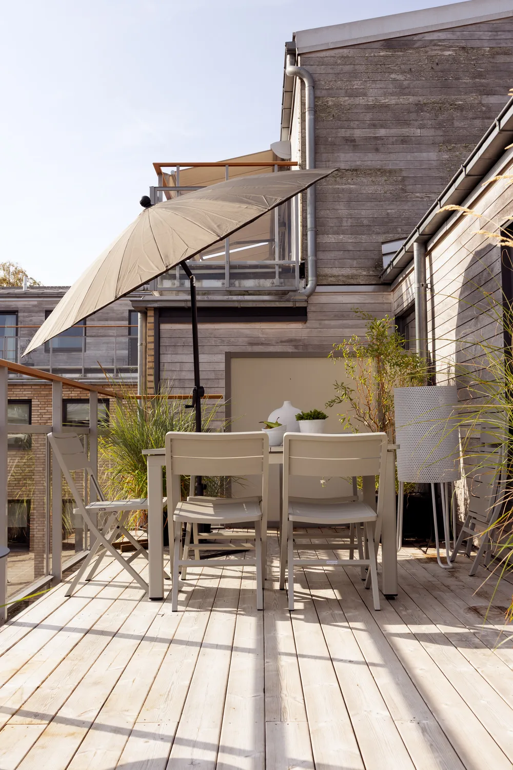 Tavolo da pranzo Lomma, Light grey, 132x80x73 cm Brafab