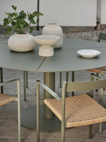Tavolo da pranzo Peace Ø110 cm Nordic green - Brafab