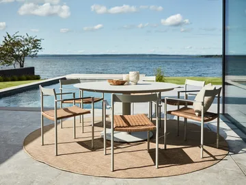 Tavolo da pranzo Peace Ø150 cm Nordic green - Brafab