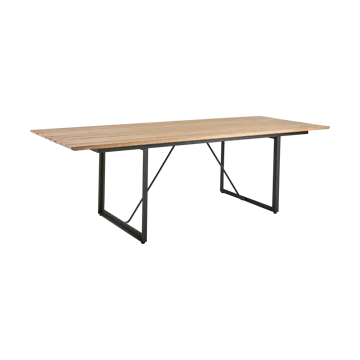 Tavolo da pranzo Shad 240 cm teak-anthracite - Brafab