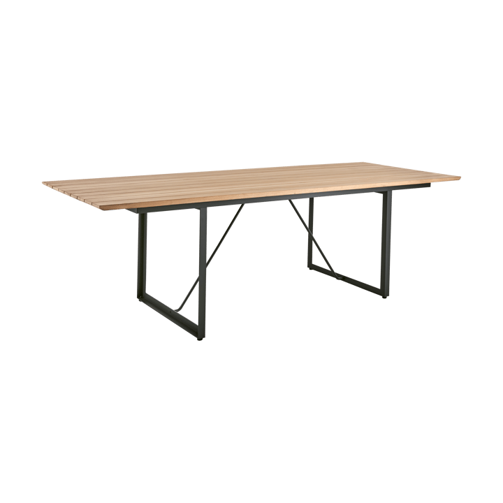 Tavolo da pranzo Shad 240 cm teak-anthracite - undefined - Brafab