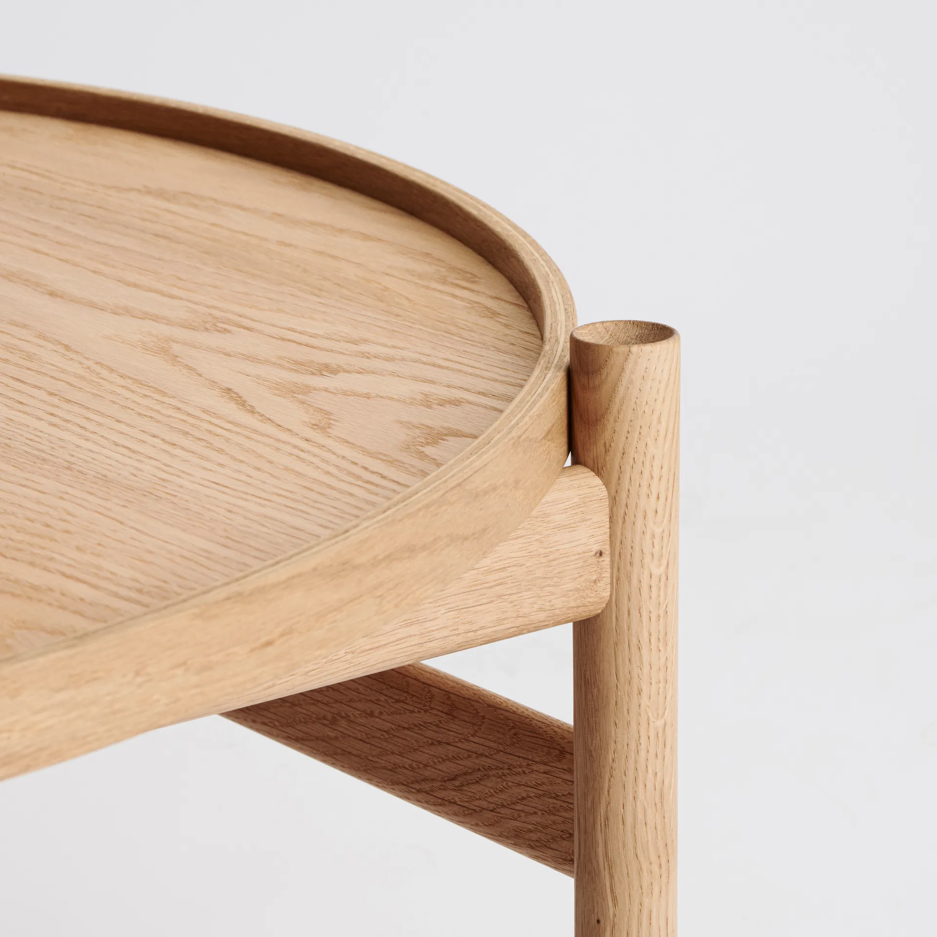 Tavolino HB Ø 100 cm, Rovere oliato Brdr. Krüger