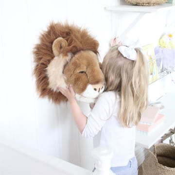 Testa di leone peluche da parete - lion - Brigbys