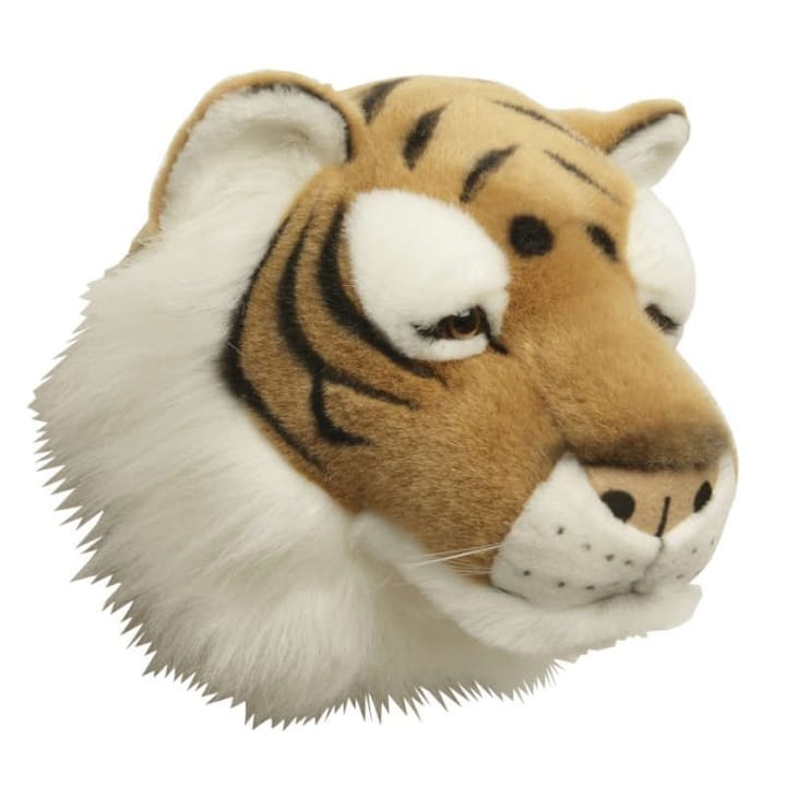 Testa di tigre imbottita da parete, tiger Brigbys