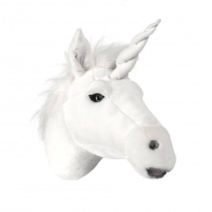 Testa di unicorno peluche da parete, unicorno Brigbys