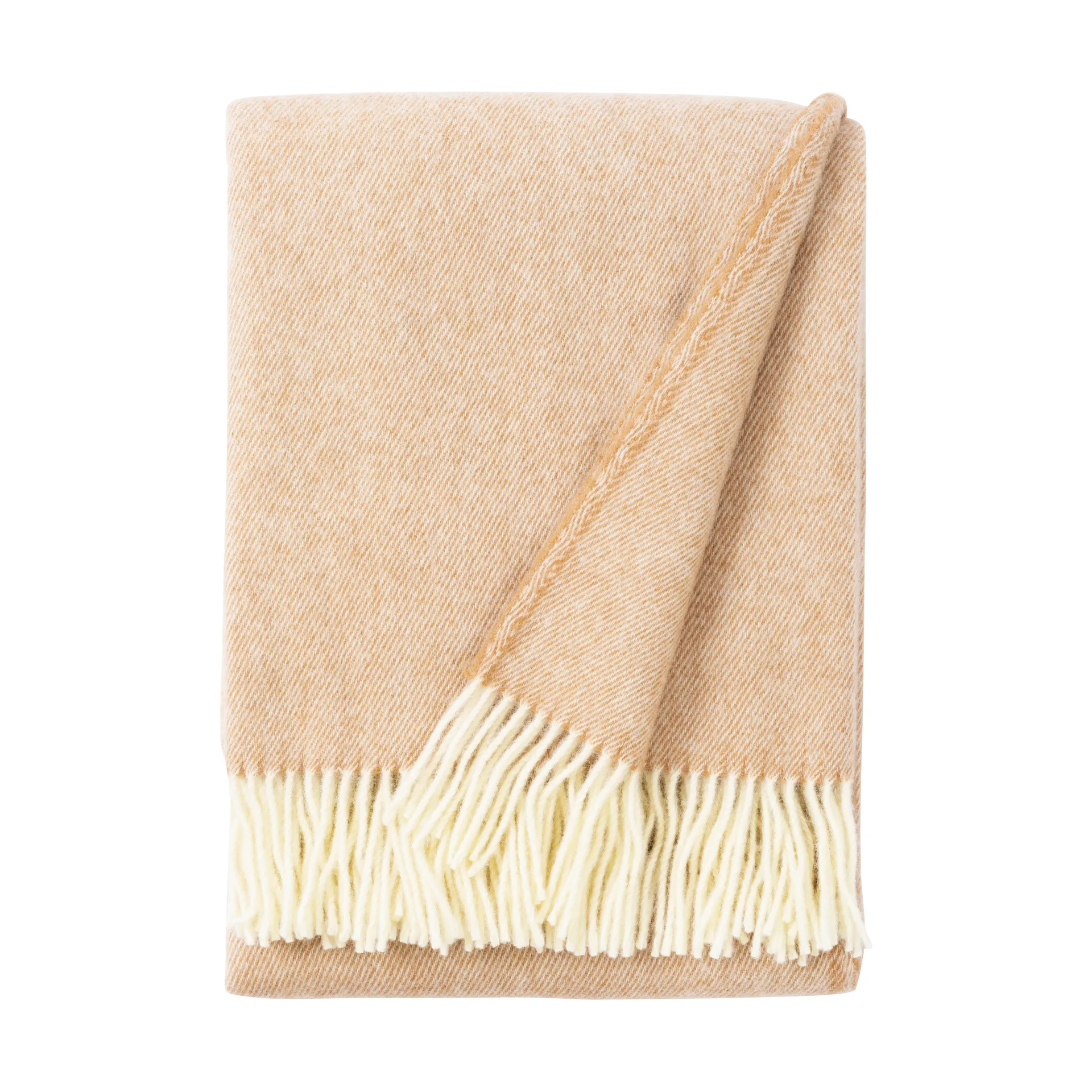 Coperta in lana Mono 170x130 cm, Sabbia Brita Sweden