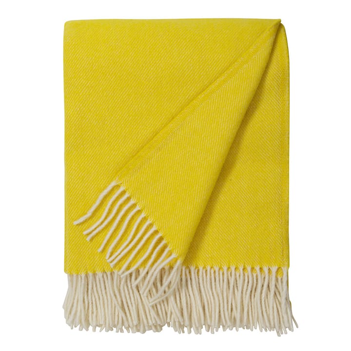Coperta in lana Mono - sulphur (giallo) - Brita Sweden